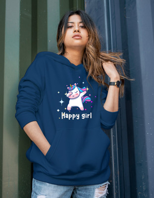 deslizar Full Sleeve Graphic Print Women Sweatshirt