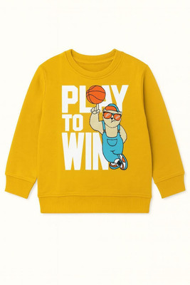 Tora Full Sleeve Graphic Print Boys & Girls Sweatshirt