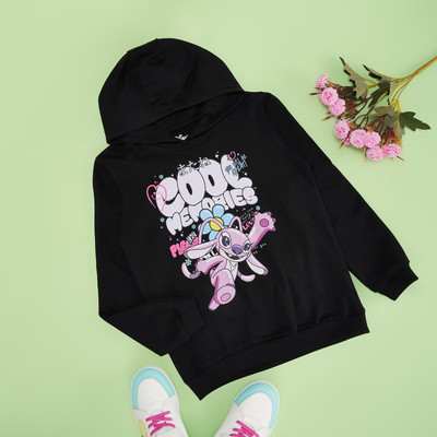 Pantaloons Junior Full Sleeve Solid Girls Sweatshirt