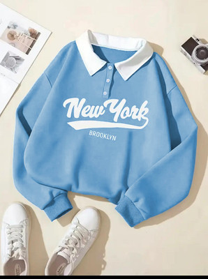 WAYIT FASHION Full Sleeve Solid Women Sweatshirt