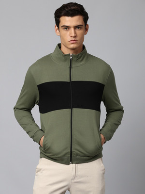 Dennis Lingo Full Sleeve Color Block Men Sweatshirt