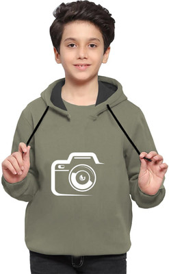 SKGarment Full Sleeve Graphic Print Boys Sweatshirt