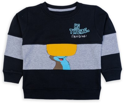 CUTOPIES Full Sleeve Graphic Print Boys Sweatshirt