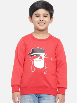 KOTTY Full Sleeve Printed Boys Sweatshirt