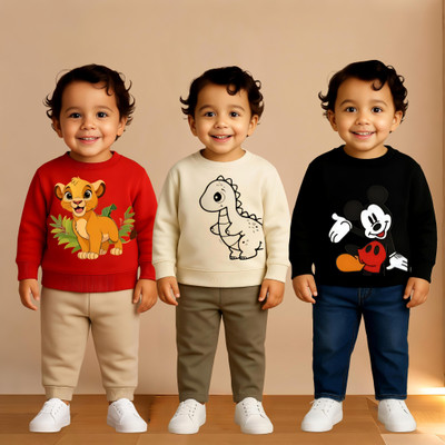 FASTCRY Full Sleeve Printed Boys Sweatshirt
