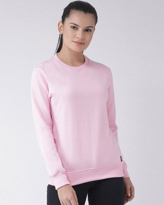 Timyka Full Sleeve Solid Women Sweatshirt