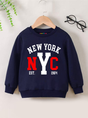 Trampoline Full Sleeve Printed Boys Sweatshirt