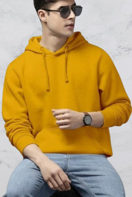 etsun Full Sleeve Solid Men Sweatshirt
