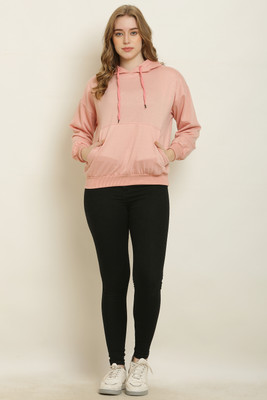 elegance redefined Full Sleeve Solid Women Sweatshirt