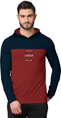 Bullmer Full Sleeve Color Block Men Sweatshirt