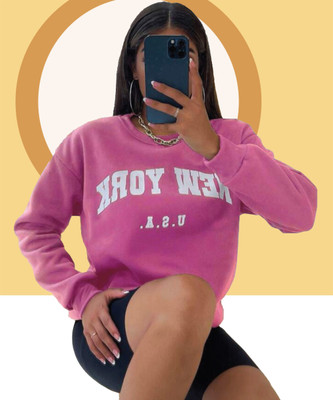 METRONAUT Full Sleeve Graphic Print Women Sweatshirt