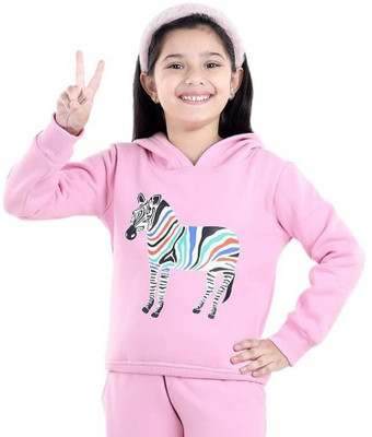 DASK Full Sleeve Embroidered Boys & Girls Sweatshirt