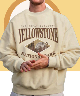 QUIN FLETCHER Full Sleeve Printed Men Sweatshirt