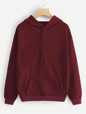 rovya Full Sleeve Solid Women Sweatshirt