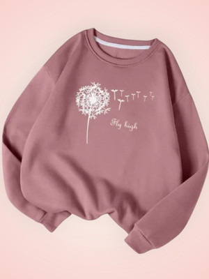 DRAXSTARS Full Sleeve Solid Women Sweatshirt