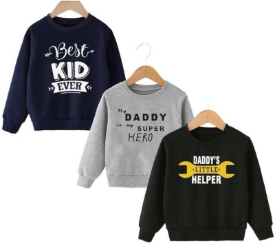 psv fashion Full Sleeve Printed Baby Boys & Baby Girls Sweatshirt