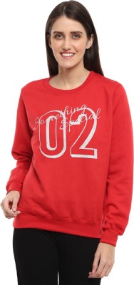 V-MART Full Sleeve Printed Women Sweatshirt