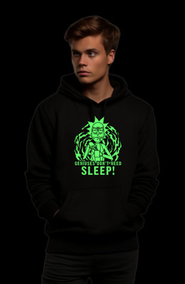 Be Crazy Full Sleeve Printed Men Sweatshirt