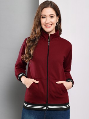 FUNDAY FASHION Full Sleeve Solid Women Sweatshirt