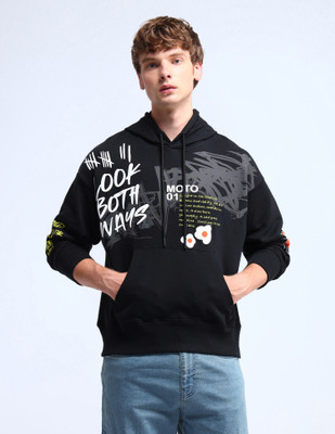 FLYING MACHINE Full Sleeve Graphic Print Men Sweatshirt
