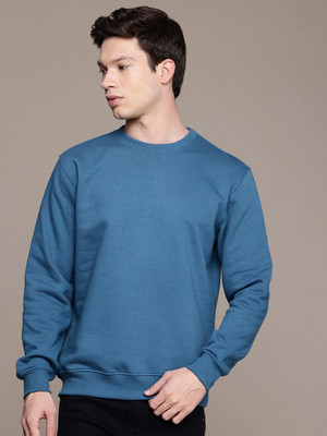 VDART TREND Full Sleeve Solid Men Sweatshirt