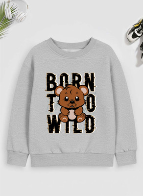 Kids Craft Full Sleeve Printed Boys Reversible Sweatshirt