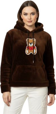 Looks United Full Sleeve Printed Women Sweatshirt