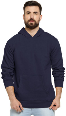 LazyChunks Full Sleeve Solid Men Sweatshirt