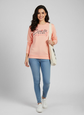 BILBURY Full Sleeve Graphic Print Women Sweatshirt