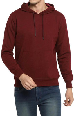 Tdoc Full Sleeve Solid Men Sweatshirt