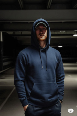 Xsware Full Sleeve Solid Men Sweatshirt