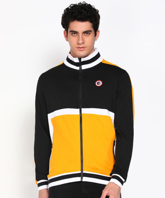PETER ENGLAND Full Sleeve Color Block Men Sweatshirt