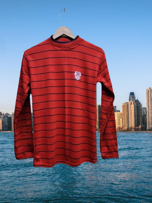 AE Trend Full Sleeve Striped Men Sweatshirt