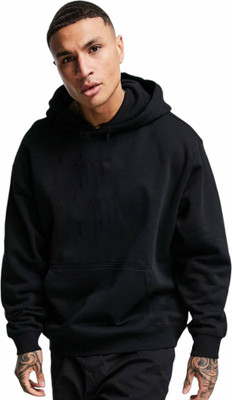 PicPok Full Sleeve Solid Men Sweatshirt