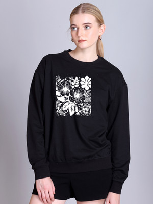 OBAAN Full Sleeve Printed Women Sweatshirt