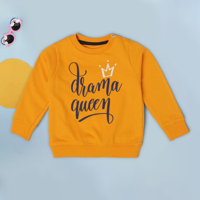BabiesRus Full Sleeve Printed Baby Girls Sweatshirt