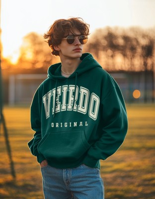 Veirdo Full Sleeve Printed, Graphic Print Men Sweatshirt