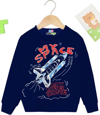 MINI MYN Full Sleeve Graphic Print Boys Sweatshirt