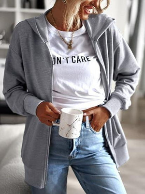 SPOWEARY Full Sleeve Solid Women Sweatshirt