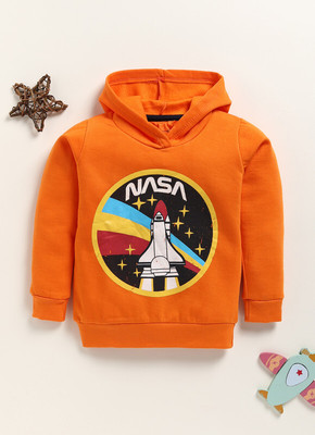 Lazy Shark Full Sleeve Printed Boys Reversible Sweatshirt