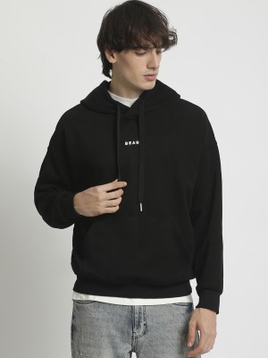 THE BEAR HOUSE Full Sleeve Solid Men Sweatshirt