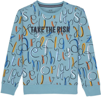 Status Quo Full Sleeve Printed Boys Sweatshirt