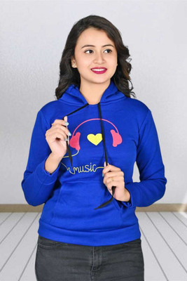 AHHYAN CREATION Full Sleeve Printed Women Sweatshirt