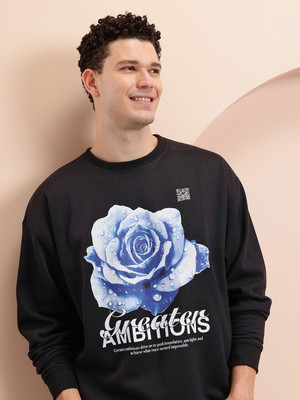 Mast & Harbour Full Sleeve Printed Men Sweatshirt