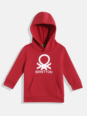 United Colors of Benetton Full Sleeve Printed Baby Boys Sweatshirt