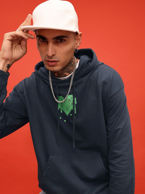 Glitchez Full Sleeve Printed Men Sweatshirt