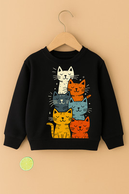 Mimmy Kids Full Sleeve Printed Baby Boys & Baby Girls Sweatshirt