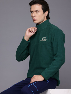 HRX by Hrithik Roshan Full Sleeve Solid Men Sweatshirt