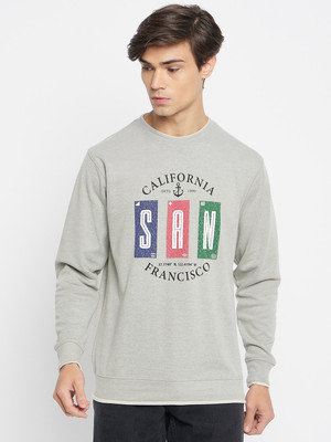 DUKE Full Sleeve Printed Men Sweatshirt