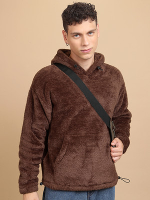 HIGHLANDER Full Sleeve Solid Men Sweatshirt